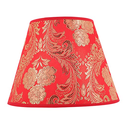 Angoily Luxus Blumen Lampenschirm Stoff Lampenschirm Für Nachttisch Home Dekorative Lampe von Angoily
