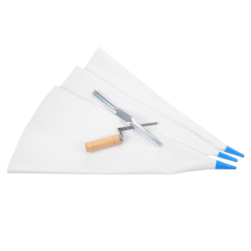 Angoily Strapazierfähiger Reißfester Mörtelbeutel mit Metallspitze Schwerer Zementspritzbeutel für Präzise Fugenverfüllung Feuchtigkeitsgeschützt und Auslaufsicher für Fliesen von Angoily