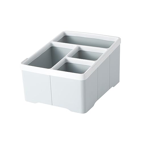 Angoily Tabletop Storage Box Multifunktionale Multi-Grid Organizer-Box Skandinavisches Design Strapazierfähiges Pp-kunststoffmaterial Für Schreibtisch Und Dressing Table Angoily Tabletop Storage Box Multifunktionale Multi-Grid Organizer-Box Skandinavisches Design Strapazierfähiges Pp-kunststoffmaterial Für Schreibtisch Und Dressing Table von Angoily