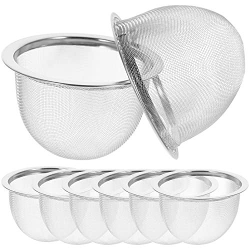 Angoily Tee Metallsieb Teefilter 2cm Kaffeekanne Sieb 8 -Teefilter Sieb Infuser Metall- Ersatz-Siebeinsatz Für Teebereiter 7 2 Cm Ersatz Für Teekannen-Ei Ersatz Für Teekannen-Ei Teapot Filter Angoily Tee Metallsieb Teefilter 2cm Kaffeekanne Sieb 8 -Teefilter Sieb Infuser Metall- Ersatz-Siebeinsatz Für Teebereiter 7 2 Cm Ersatz Für Teekannen-Ei Ersatz Für Teekannen-Ei Teapot Filter von Angoily