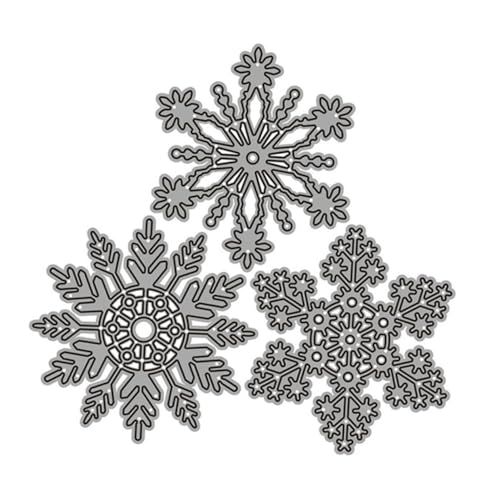 Angoily Teiliges Schneeflocken Stanzformen aus Metall Langlebige Prägeschablonen für Scrapbooking und DIY Karten Glatte Oberfläche Sicher für Vielseitig Einsetzbar Angoily Teiliges Schneeflocken Stanzformen aus Metall Langlebige Prägeschablonen für Scrapbooking und DIY Karten Glatte Oberfläche Sicher für Vielseitig Einsetzbar von Angoily