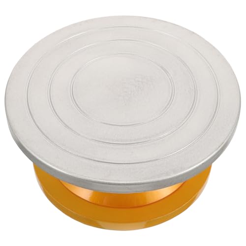 Angoily Töpferscheibe Kunststoffdrehplatte Stabile Töpferwerkzeug Handliche Töpferscheibe für Tonskulpturen DIY Kunsthandwerk von Angoily