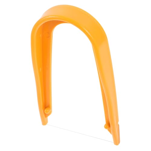 Angoily Ton-Bastelschneider Machen Ton schneiden Fase Tonschlamm-Schneiddraht DIY Schlammschneider Tonschneider aus Draht DIY zubehör Stahldraht Yellow Angoily Ton-Bastelschneider Machen Ton schneiden Fase Tonschlamm-Schneiddraht DIY Schlammschneider Tonschneider aus Draht DIY zubehör Stahldraht Yellow von Angoily
