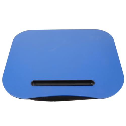 Angoily Tragbarer Laptop Tisch mit Kissen Ergonomisch Geformt für Komfort und Stabilität Praktischer Tablet Halter Leicht für Büro Bibliothek und Reisen Langlebiges Material Passt Schoß von Angoily