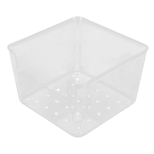 Angoily Transparente Aufbewahrungsbox für Notizzettel aus Langlebigem Kunststoff Kompakter Organizer mit Glatter Oberfläche Multifunktional für Büro und Schreibtisch für Memo Pads von Angoily