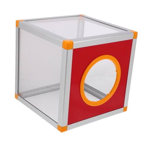 Angoily Transparente -box Quadratische Durchsichtiger Tickethalter Für Partyspiele Und Vorschläge Aus Aluminiumlegierung Und von Angoily
