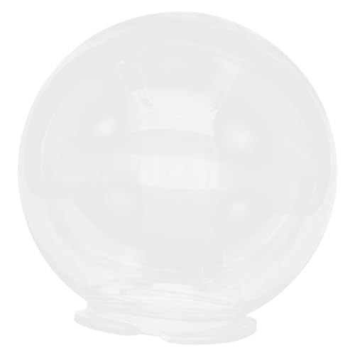 Angoily Transparenter Kugel lampenschirm aus Robustem Material Wetterfester Lichtschutz für Außenbereich Einfach zu Montierender Leuchtenschirm als Abdeckung für Garten Weg Straßenlampen Angoily Transparenter Kugel lampenschirm aus Robustem Material Wetterfester Lichtschutz für Außenbereich Einfach zu Montierender Leuchtenschirm als Abdeckung für Garten Weg Straßenlampen von Angoily