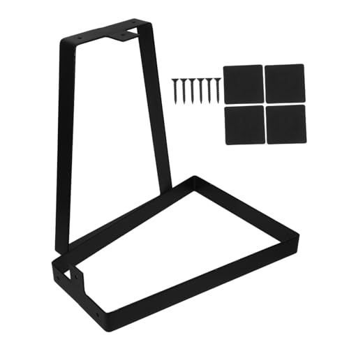 Angoily Trapezförmige Metall Tischbeine Eisen Robuste DIY Möbelbeine Ersatzfüße für Couchtisch Schreibtisch Bank und Set von Angoily