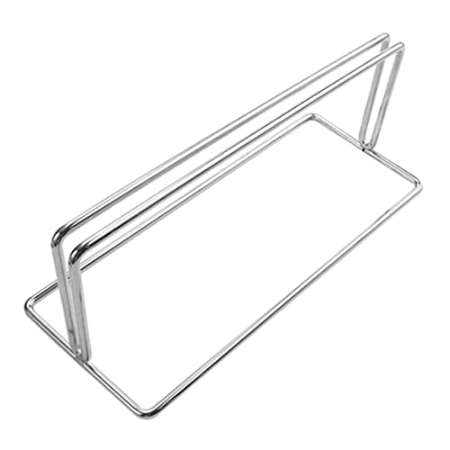 Angoily Trennwandhalterung Schreibtisch Trennwand Clip Schreibtisch Abtrennung Halter gerundet Schreibtisch-Trennwand Sichtschutz-Clip praktischer Panel-Clip kaltgewalzter Stahl Silver von Angoily