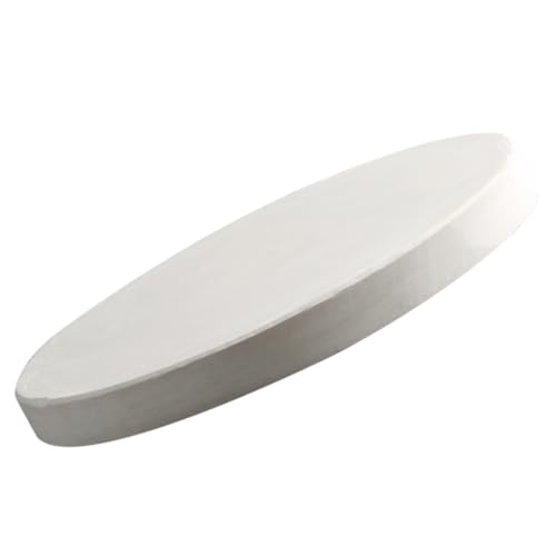 Angoily Trockenbaubasis Keilbrett Für Töpferwaren Töpferfledermäuse Töpferfledermaus Töpfer-trockenbrett Keramik Bildhauerei Aus Tonplatten Lehmplatte Töpferwerkzeug Weiß Gips von Angoily