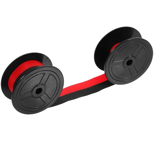 Angoily Typenband Schwarz rot Kompatibel für Schreibmaschine Modelle Stardp Langlebiges Tintenband für Mechanische Büro typenschreibgeräte Einfach zu Ersetzen und Tragbar von Angoily