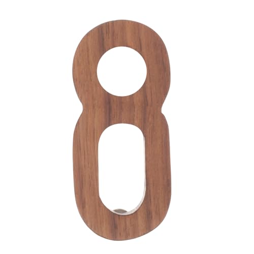 Angoily Überdimensionale Hausnummer Holz Design Wetterfest Einfach zu Montieren für Briefkästen und Eingangsbereiche Klare Zahlen für Sichtbarkeit Angoily Überdimensionale Hausnummer Holz Design Wetterfest Einfach zu Montieren für Briefkästen und Eingangsbereiche Klare Zahlen für Sichtbarkeit von Angoily
