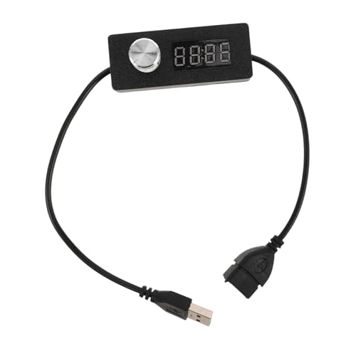 Angoily USB Stunden Digital Timer Steckdosen Schalter mit Countdown Funktion Energieeffizienter Automatischer Abschalt Timer für USB Geräte Aquarium Licht Steuerung Verlängerungskabel von Angoily