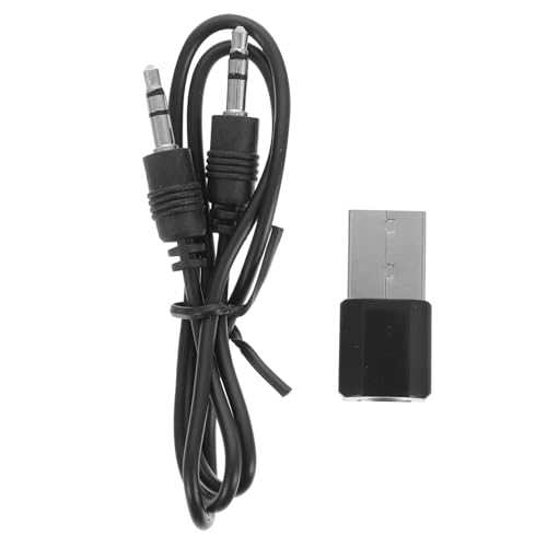 Angoily USB Wireless Audio Receiver Empfänger für Auto Stereoanlagen mit Aux Ausgang Kompakt Einfach zu Bedienen Kompatibel mit Tv Smartphone PC von Angoily