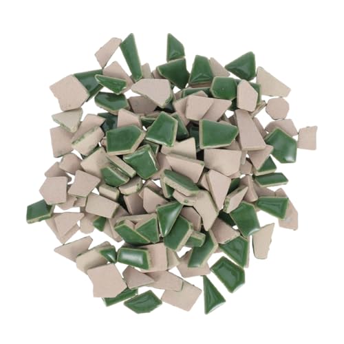 Angoily Unregelmäßige Grüne Keramik-mosaikfliesen Kleine Diy-keramikstücke für Kreative Heimdekoration Flexible Gestaltung für Küchenrückwand und Bastelprojekte Angoily Unregelmäßige Grüne Keramik-mosaikfliesen Kleine Diy-keramikstücke für Kreative Heimdekoration Flexible Gestaltung für Küchenrückwand und Bastelprojekte von Angoily