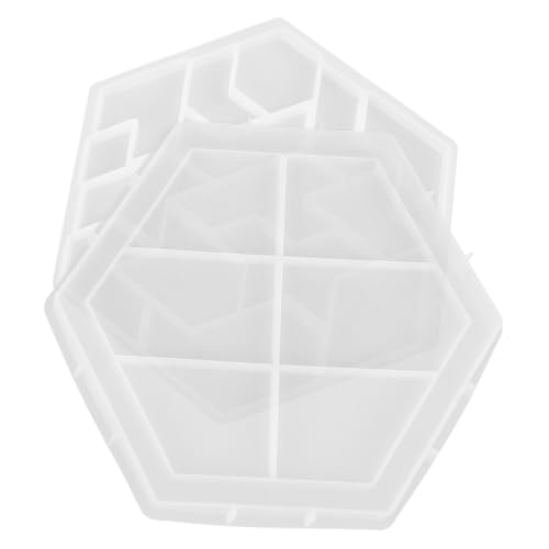 Angoily Untersetzerform Aus Harz Silikonformen Handwerk Für Gießen Harzschmuckform Puzzle-form Untersetzer Formen Tangramform Aus Silikon Untersetzer Silikonform Kieselgel Transparent von Angoily