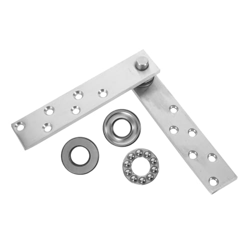 Angoily Verdeckte Türscharniere Edelstahl Drehbar Schwerlast Unsichtbare Pivot Scharniere Für Geheime Türen Bücherregale Holzschränke Angoily Verdeckte Türscharniere Edelstahl Drehbar Schwerlast Unsichtbare Pivot Scharniere Für Geheime Türen Bücherregale Holzschränke von Angoily