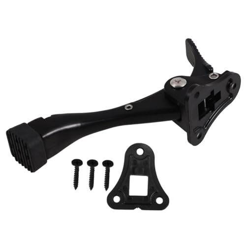 Angoily Verstellbarer Türstopper aus Robustem Zinklegierung Metall mit Fußbedienung und Wandprotektor Sicherer Türhalter für Unterschiedliche Türstärken für Wohn Geschäftstüren Angoily Verstellbarer Türstopper aus Robustem Zinklegierung Metall mit Fußbedienung und Wandprotektor Sicherer Türhalter für Unterschiedliche Türstärken für Wohn Geschäftstüren von Angoily
