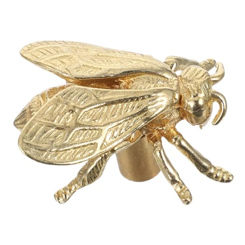 Angoily Vintage Messing Türgriffe Bee-form Schubladengriffe aus Robustem Messing für Schränke Kommoden Küchenschränke mit Detailliertem Bienenmotiv und Komfortablem Griff für Wohnmöbel Angoily Vintage Messing Türgriffe Bee-form Schubladengriffe aus Robustem Messing für Schränke Kommoden Küchenschränke mit Detailliertem Bienenmotiv und Komfortablem Griff für Wohnmöbel von Angoily