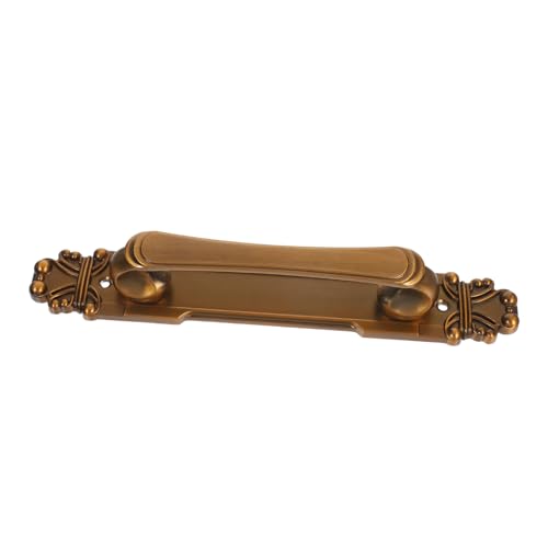 Angoily Vintage Türgriff aus Bronze Robustes Metall Design Rustikaler Scheunentürgriff für Holztüren Langlebiges Retro Beschlag für Schränke Türen und Garderoben Antikes Finish von Angoily
