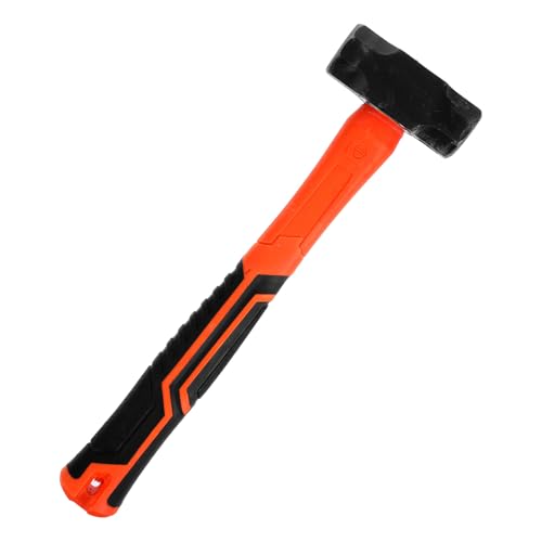 Angoily Vorschlaghammer Wall Smashing Supply 1lb Mehrzweck-Maurerhammer mit verstärktem Griff für Industriebau- und Gartenarbeiten von Angoily