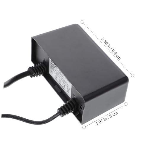 Angoily Wasserdichter Dc Netzadapter für LED Beleuchtung Outdoor Power Supply mit Eu Stecker Gehäuse Regenfest Einfacher Anschluss Geeignet für LED Lichtbänder und Kameras von Angoily