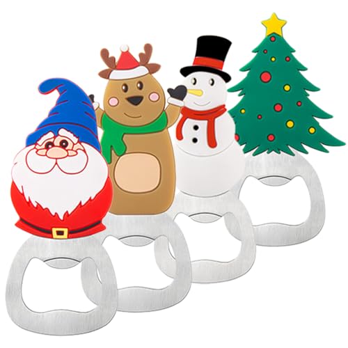 Angoily Weihnachtsbier-Flaschenöffner Süßer Weihnachts-Flaschenöffner Weihnachtsbaum Schneemann Hirsch Weihnachtsmann Flaschenöffner Feiertags-Flaschenöffner Für Weihnachtsfeier Angoily Weihnachtsbier-Flaschenöffner Süßer Weihnachts-Flaschenöffner Weihnachtsbaum Schneemann Hirsch Weihnachtsmann Flaschenöffner Feiertags-Flaschenöffner Für Weihnachtsfeier von Angoily