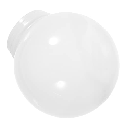 Angoily Weißer Acryl-Ersatzglobus Runde Lichtkugelabdeckung Mit 8 cm Halsloser Öffnung Deckenventilator-Lichtschirm Veranda-Lichtabdeckung Für Decken- Und Wandleuchten Angoily Weißer Acryl-Ersatzglobus Runde Lichtkugelabdeckung Mit 8 cm Halsloser Öffnung Deckenventilator-Lichtschirm Veranda-Lichtabdeckung Für Decken- Und Wandleuchten von Angoily