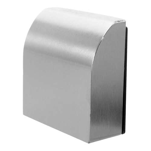 Angoily Wetterfeste Steckdosenabdeckung aus Edelstahl Wandmontage Outdoor Receptacle Cover Schutzbox für Elektrische Steckdosen Rostfrei Vielseitig für Garten und Außenbereiche von Angoily