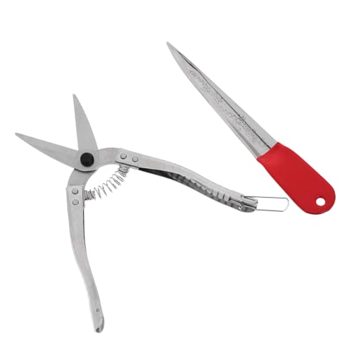 Angoily Wicker Reparaturset Teilig mit Robustem Prying Tool und Großer Schere Langlebig und Einfach zu Bedienen für Korbgeflecht Möbelreparatur und Outdoor Gartenmöbel von Angoily