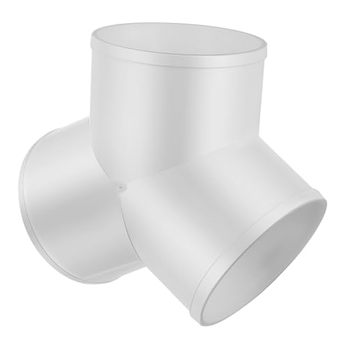 Angoily Y Förmiger PVC Rohrverteiler für Abluftschläuche Abzweig Verbinder Leicht zu Installieren Robust und Wartungsarm für Effiziente Luftverteilung Duct Systemen Angoily Y Förmiger PVC Rohrverteiler für Abluftschläuche Abzweig Verbinder Leicht zu Installieren Robust und Wartungsarm für Effiziente Luftverteilung Duct Systemen von Angoily