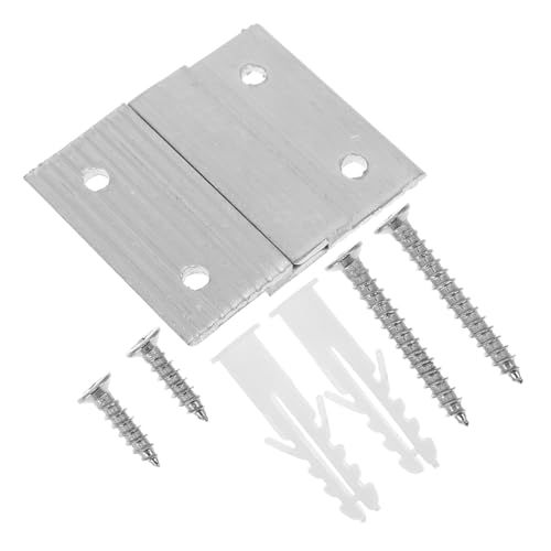 Angoily Z Clip Bilderaufhänger Hochbelastbare Französische Aufhängung für Spiegel und Interlocking Design für Zuhause und Büro Hardware Kit von Angoily