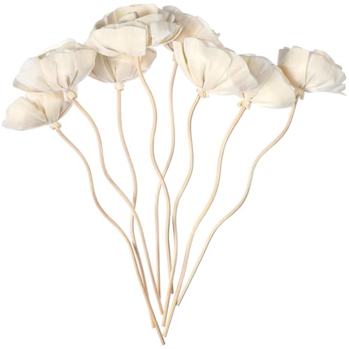 Raumduft Diffuser Stäbchen: 8 Stücke Raumduft Diffuser Stäbchen - Rattanstäbchen Rattan Duftstäbchen Raumduft Stäbchen Diffuser Sticks mit Blumen Holz Diffusor Stöcke für Raumduftöl Diffusor Raumduft Diffuser Stäbchen: 8 Stücke Raumduft Diffuser Stäbchen - Rattanstäbchen Rattan Duftstäbchen Raumduft Stäbchen Diffuser Sticks mit Blumen Holz Diffusor Stöcke für Raumduftöl Diffusor von Angoily