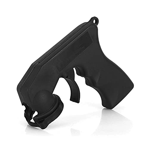 Angort Handgriff für Sprühdosen Spraydosen Pistolengriff Halter Griff Lackdosenhalter Universal Kunststoff mit Full Grip Trigger Lack Hilfswerkzeug Wartungskit von Hlyjoon