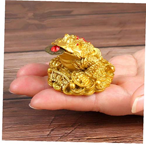 Angoter China Traditionelle Feng Shui Geld Glückslos Oriental Chinese Reichtum Frosch-münzen-dekor - Großes Geschenk von Angoter