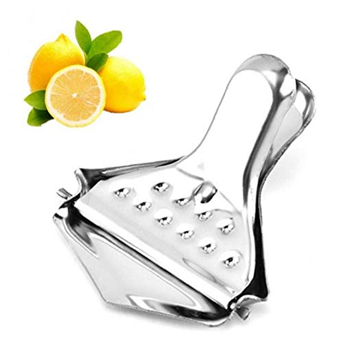 Metall-Handbuch Handpresse Zitronenpresse Edelstahl-Frucht-Lime Orange Entsafter Saft Wedge Werkzeuge Küche Zu von Angoter