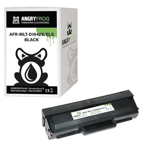 Angry Frog 1x Toner Kompatibel MLT-D 1042 S/ELS ML-1660 BK für Samsung SCX-3200, SCX-3205, ML 1660, ML-1666, ML-1670 Angry Frog 1x Toner Kompatibel MLT-D 1042 S/ELS ML-1660 BK für Samsung SCX-3200, SCX-3205, ML 1660, ML-1666, ML-1670 von Angry Frog