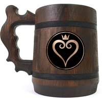 Kingdom Hearts Bierkrug, Personalisierter Bier-Liebhaber-Geschenk, Geschenkidee Für Freund, Geek-Bierkrug, Benutzerdefinierter Geschenk Gamer von AngryMugs
