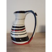 Großer Keramik Becher Mit Henkel Von Künstlerin Anna Judith von Angytich