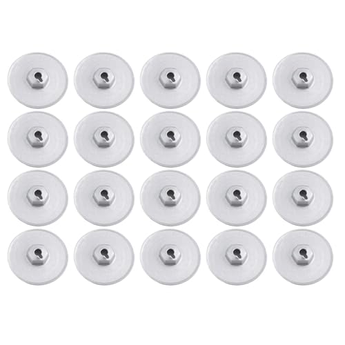 Anhoer 20x Hitzeschild-Isoliermuttern 07146949380 Hitzeschutz Befestigung Mutter Clips Hitzeschutz-Montagemutternclips Unterbodenkörper Sechskant-Kopfscheibe für 1 2 3 4 5 6 7 Serie X1 X2 X3 X5 X6 X7 von Anhoer