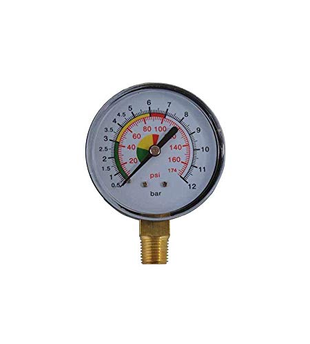 Ani BM068009 Aufblaspistole mit Manometer, 25 Stück von Ani