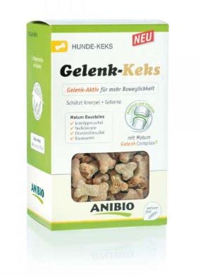 Anibio Gelenk - Keks 250g für Knorpel Gelenke mit Grünlippmuschel Teufelskralle - Kekse - Leckerli für Hunde - Gelenkschutz von Anibio