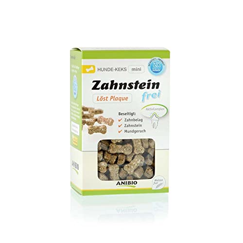 Anibio Zahnstein-frei Mini Keks, Knuppies 190g von Anibio