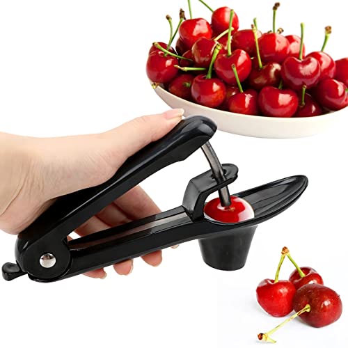 Kirschentkerner - Obst Pitter Remover Olive Corer Entfernen Pit Samen Gadget Stoner Schwarz von Anicy