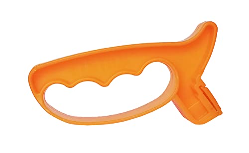 MESSERSCHÄRFER Scherenschärfer Messerschleifer Scherenschleifer Messerschleifer Scheren Schärfgerät Schleifer Messer Schärfer 4-Varianten S0 (Orange) von Anik-Shop