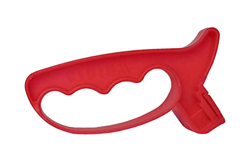 MESSERSCHÄRFER Scherenschärfer Messerschleifer Scherenschleifer Messerschleifer Scheren Schärfgerät Schleifer Messer Schärfer 4-Varianten S0 (Rot) von Anik-Shop