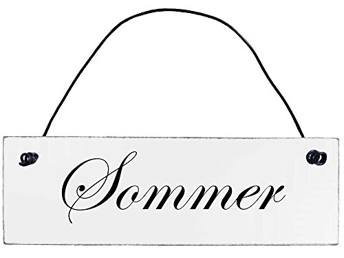 Shabby Chic Vintage Schild Sommer Dekoschild Türschild von Anika Hermsen-Grallert, HomeYourself