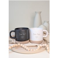 Personalisierte Keramiktasse Geschenk Freund Freundin Frau Mann Wunschgravur Personalisierte Keramiktasse Geschenk Freund Freundin Frau Mann Wunschgravur von AnikasKreativwelt