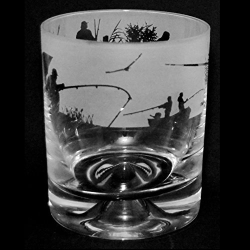 angeln - 30cl Animo-Glas-Whisky-Becher von The Milford Collection von Animo Glass