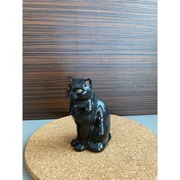 Handgemachte Katze Salz Und Pfefferstreuer Aus Porzellan von Aniramics